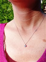 Collana Damiani Donna Minou in Oro bianco Diamante 0.30 Ct 20055868 - 20055868